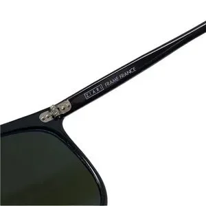 Vintage Ziari Black Sunglasses | Z:R 150 11-01 Polarized | Made in France Rare Vintage Ziari Black Sunglasses | Z:R 150 11-01 Polarized  main image 4